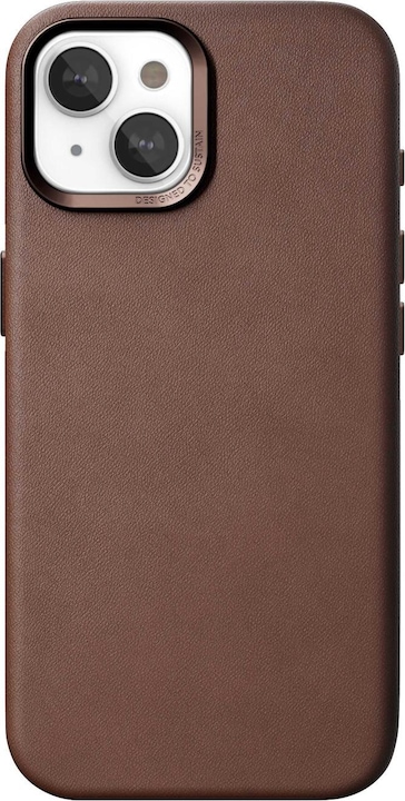 Actual product image Woodcessories Bio Leather Case (Apple iPhone 13, Apple iPhone 14)