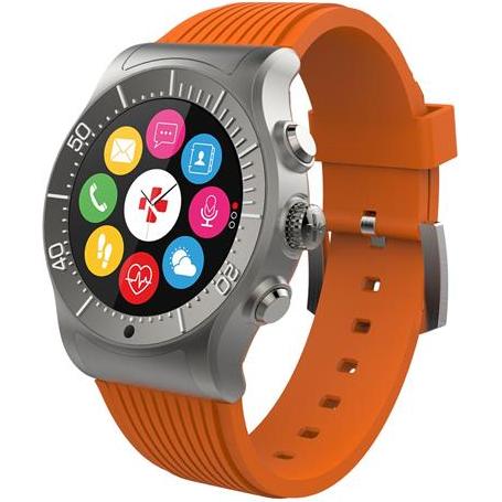 Thumbnail - MyKronoz ZeSport, 3,3 cm (1,3"), Touchscreen, 128 GB, 70 g, Titanium, Smartwatch