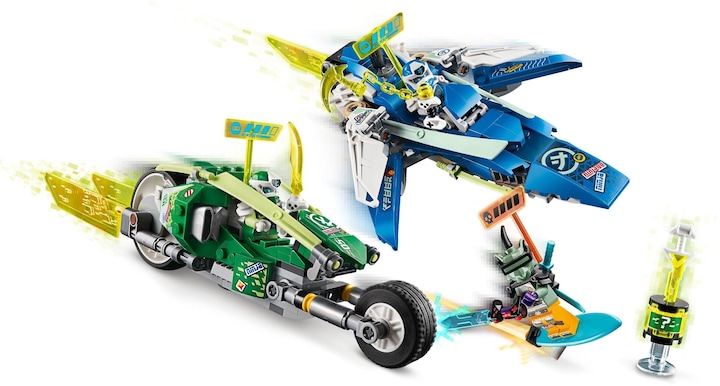 Produktbild LEGO Jay und Lloyds Power-Flitzer (71709, LEGO Ninjago)
