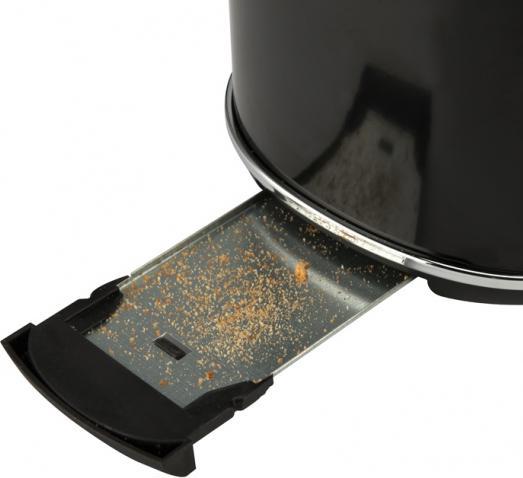Actual product image Bourgini Retro Toaster - Broodrooster - Zwart