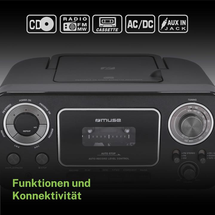 Actual product image Muse M-182 RDC (FM, MW)