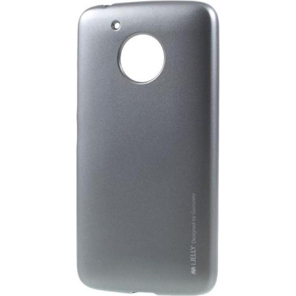 Thumbnail - Goospery i Jelly Metal Series (Motorola Moto G5), Smartphone Hülle, Grau