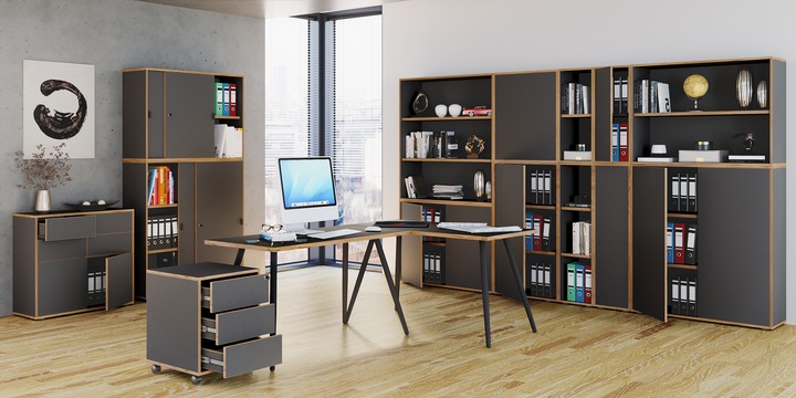 Produktbild VCM Büro Rollcontainer Salia 3 Schublade (50 x 42 x 45 cm)