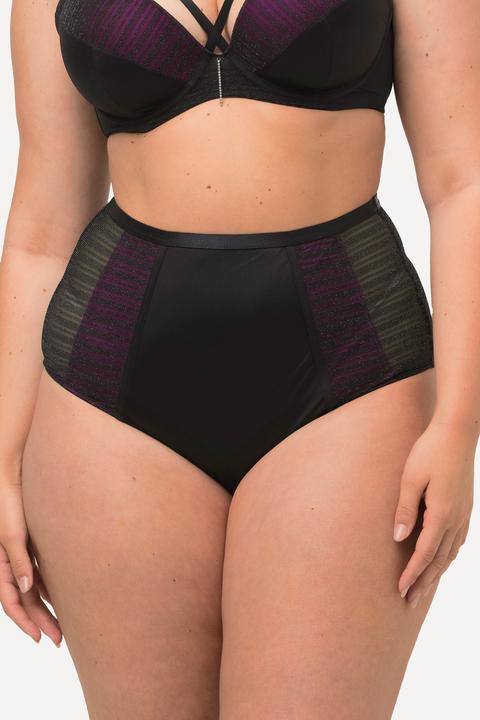 Actual product image Ulla Popken Sparkle Trim Maxi Brief Panty (60)