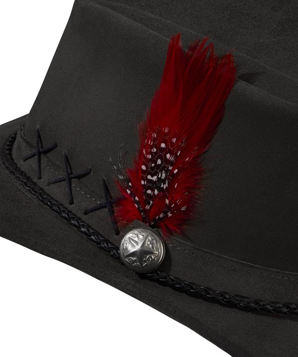 Actual product image Joe Browns Embroidered Leather Fedora (One size)