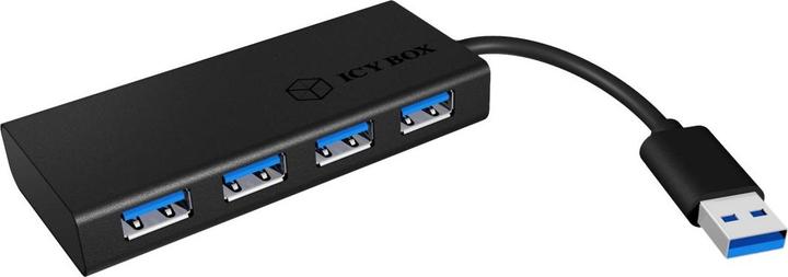 Produktbild Icy Box Ib-Ac6104-B (USB-A, 4 Ports)