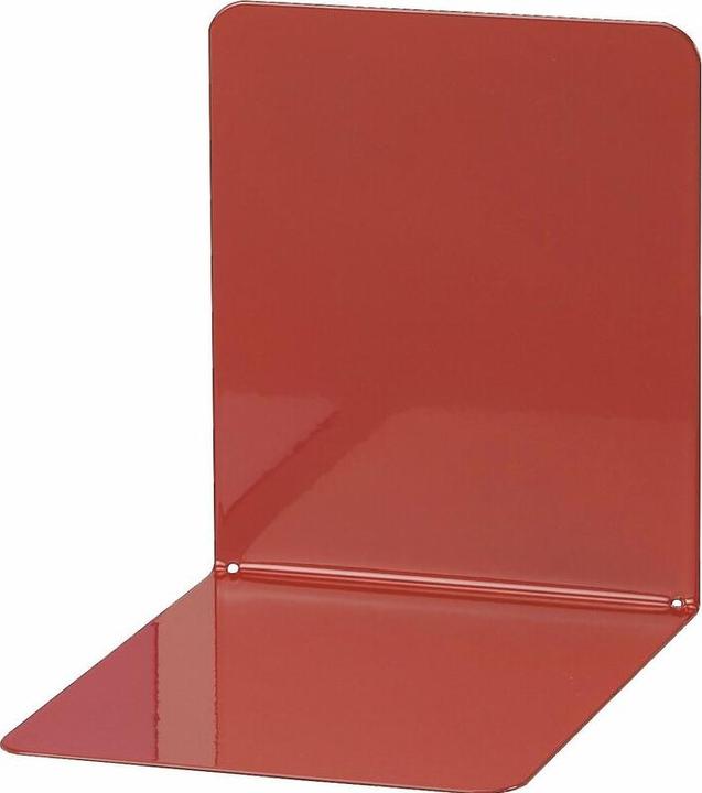 Productafbeelding Wedo Boekensteun (B)140 x (D)140 x (H)120 mm, rood van metaal, met kunststof bekleed