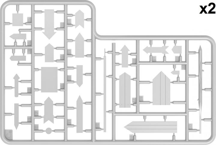 Immagine prodotto Mini art Cartelli stradali tedeschi WW2 (Ardenne, Germania 1945)