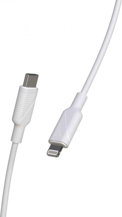 Actual product image Muvit For Change Pack Chargeur Secteur 12w+Cable Lightning 1.2m Blanc (12 W, 1 portion)