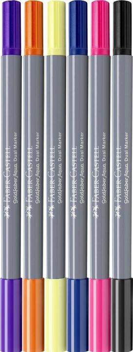 Immagine prodotto Faber-Castell Goldfaber Aqua Dual Marker Fantasy 6x (6x)