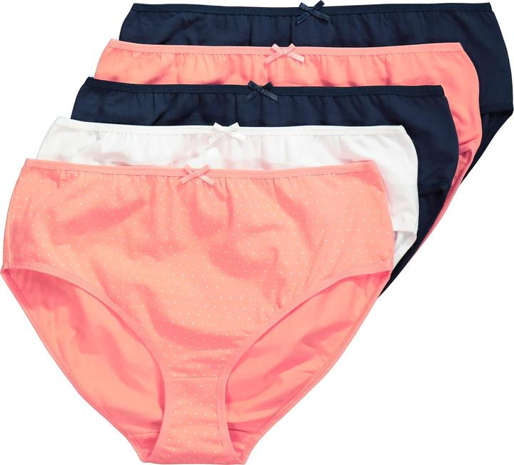Actual product image Ulla Popken 5 Pack Midi Brief- Polka Dot (42, 44)