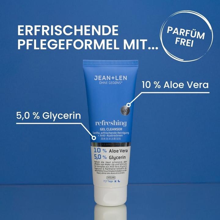 Immagine prodotto Jean & Len Gesichtsreinigung Refreshing Gel Cleanser 125 ml (Struccante, 125 ml)