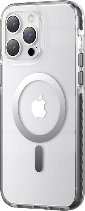 Produktbild Kingxbar PQY Ice Crystal Serie Magnethülle für iPhone 14 MagSafe grau (Apple iPhone 14)