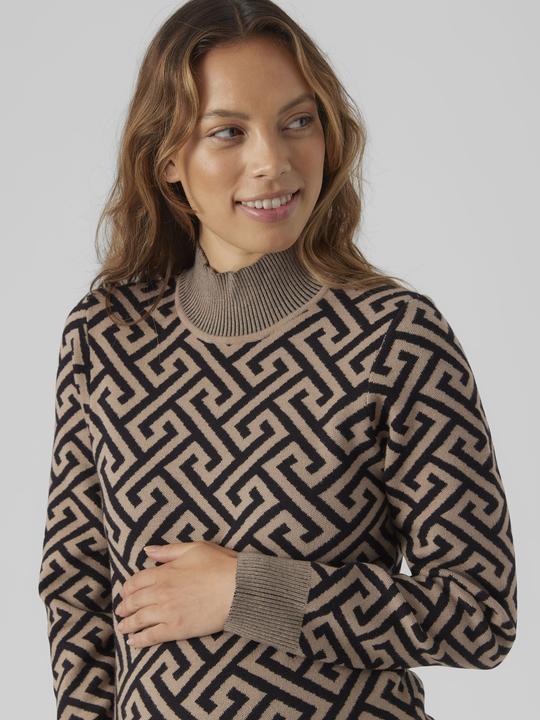 Immagine prodotto Vero Moda Maternity VMMARIA LS VESTITO A CALZA ALTA REP Vestito lavorato a maglia (M)