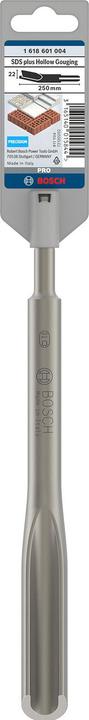Produktbild Bosch Professional Zubehör PRO SDS plus Hollow Gouging Chisel, 22 x 250 mm (22 mm)