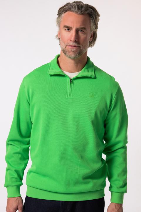 Produktbild Boston Park Sweat-Troyer, Ripp-Qualität, Zippkragen, bis 84/86 (52)