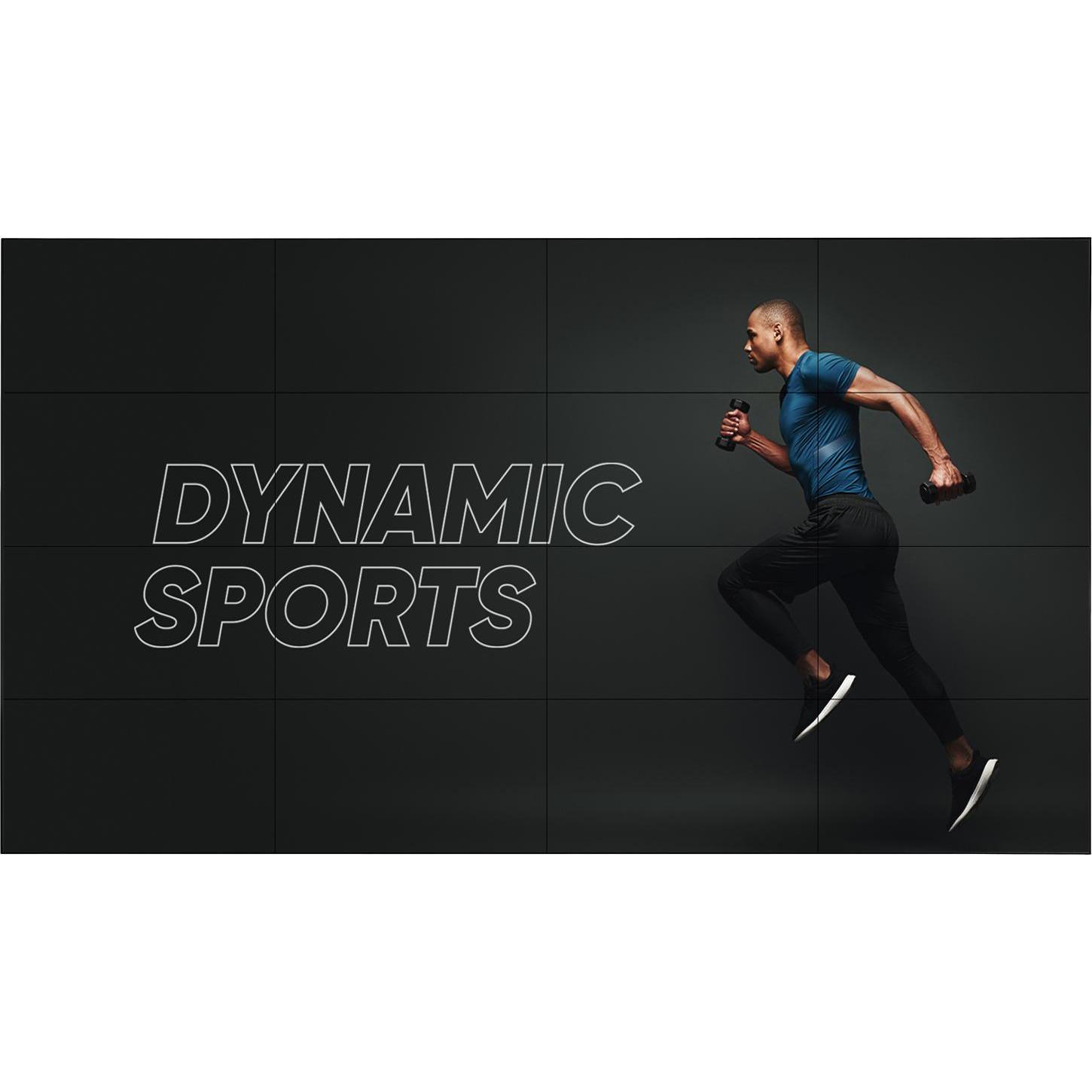 LG 55VL5PJ-A 55Zoll Signage Videowall 1920X1080 FHD IPS 24/7 Bezel HDMI DP U (55"), Digital Signage,