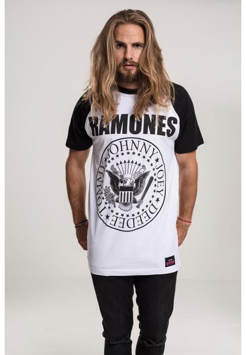 Immagine prodotto Mister Tee Maglietta Raglan dei Ramones Circle (S)