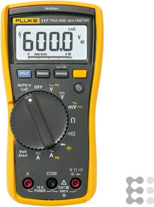 Actual product image Fluke 117 Multimeter (CAT III)