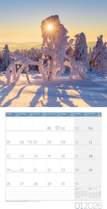 Produktbild Naturwunder Deutschland Kalender 2026 - 30x30