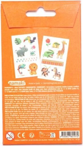 Produktbild Namaki Children's Tattoos - Wild Animals