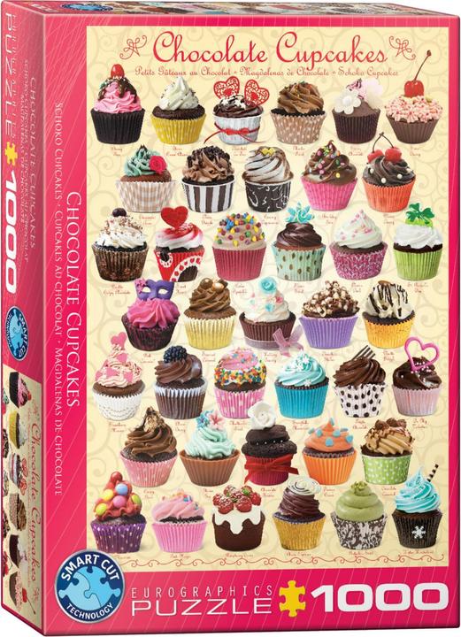 Immagine prodotto Eurographics Cupcake al cioccolato (1000 pezzi)