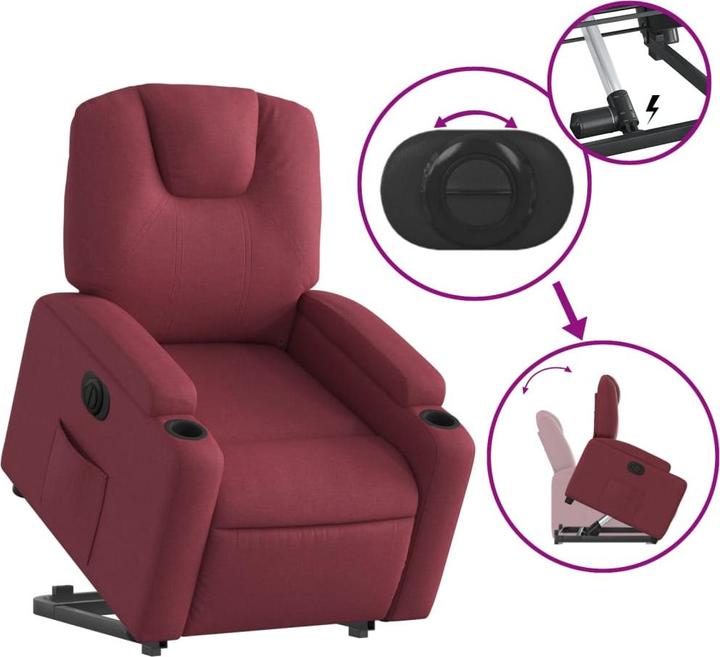 Produktbild vidaXL Relaxsessel mit Aufstehhilfe