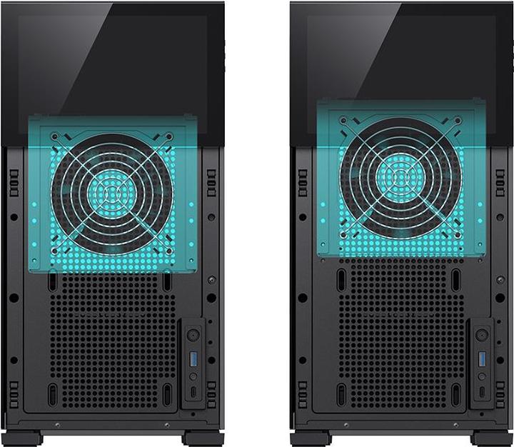 Produktbild Jonsbo D41 Screen (ATX, mATX, Mini-ITX, DTX)