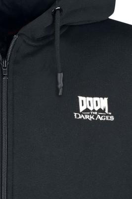 Actual product image Difuzed Doom Hoodie Doom Zipper Symbol Grösse S (S)