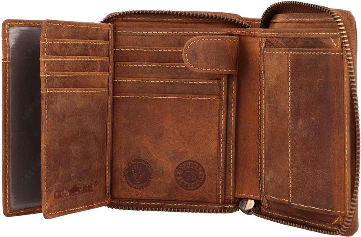 Actual product image Greenburry Vintage star sign wallet leather 10 cm