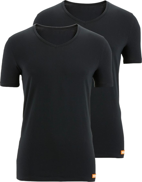 Produktbild Bruno Banani 2er Pack WARM UP Unterhemd / Shirt Kurzarm (L)