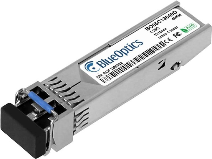 Produktbild BlueOptics Kompatibler Telco Systems BTI-MGBIC-GEX-DD-LC BO05C13640D SFP Transceiver, LC-Duplex, 1000BASE-LH