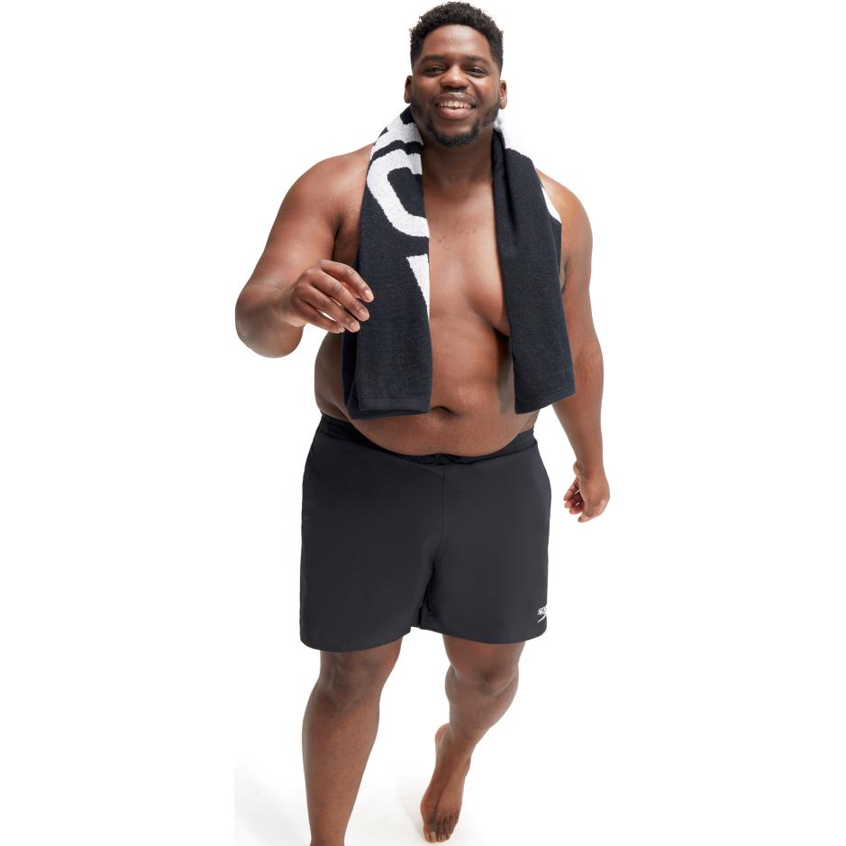 Thumbnail - Speedo, Herren, Badehose, Plus Size Essential 16" Water, Schwarz, (3XL)