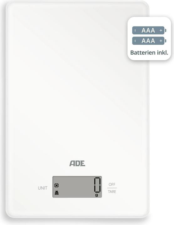 Produktbild ADE Küchenwaage Julia Weiss