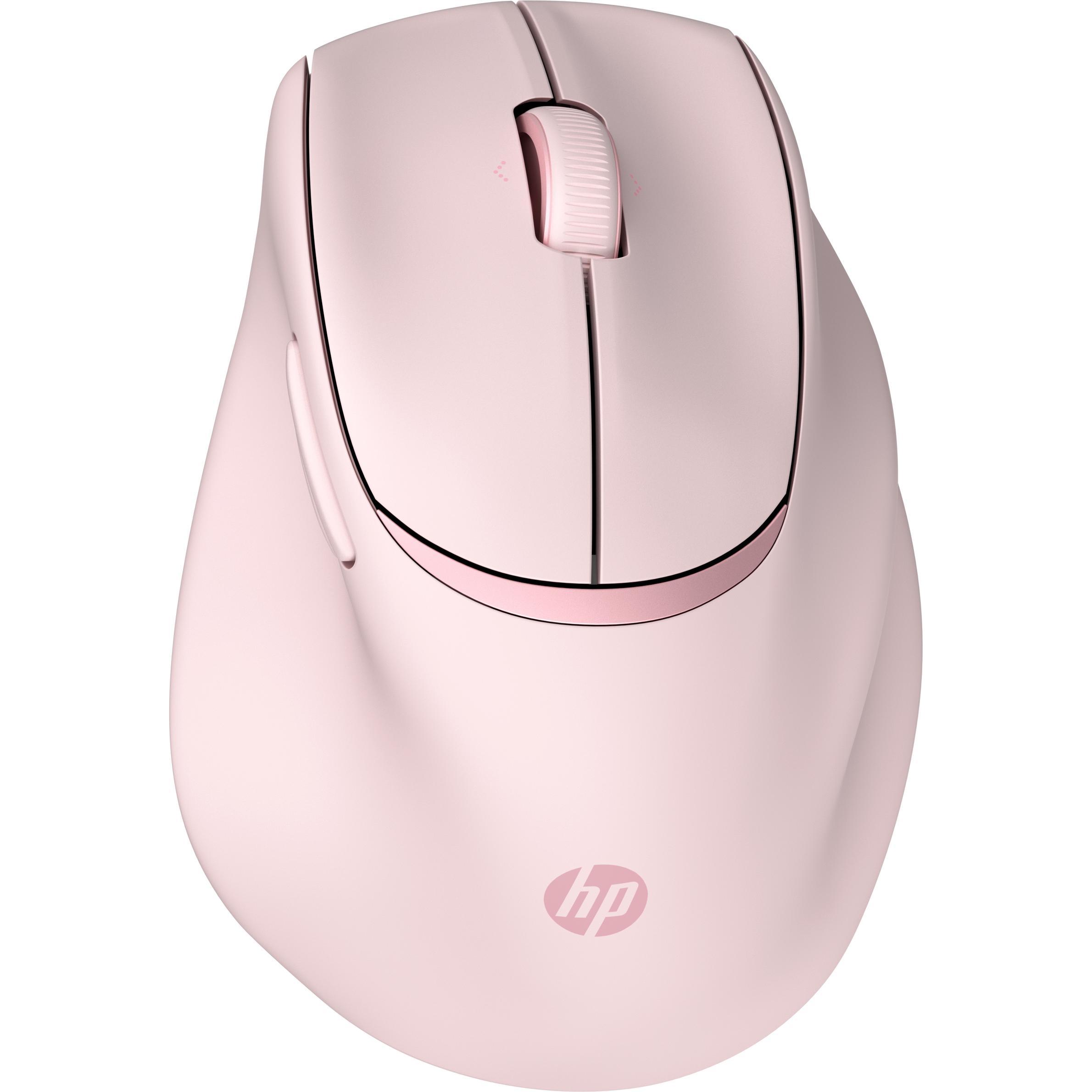 HP Tilt Ergo PNK MSE 720M EMEA-INTL EN L (Kabellos), Maus, Pink