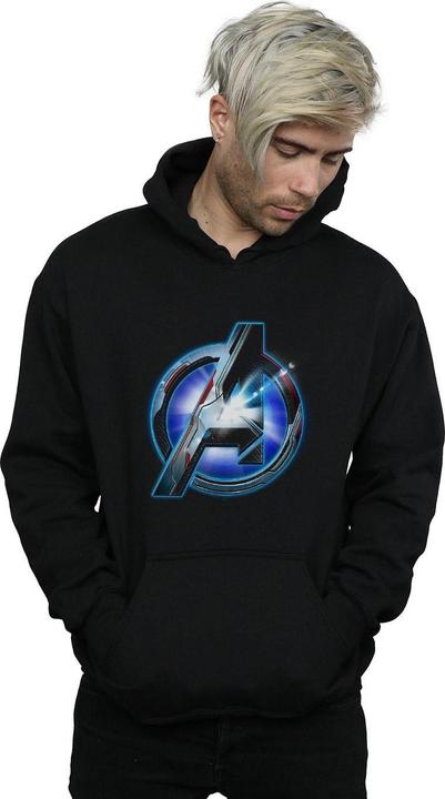 Produktbild Avengers Endgame Glowing Logo Kapuzenpullover (L)