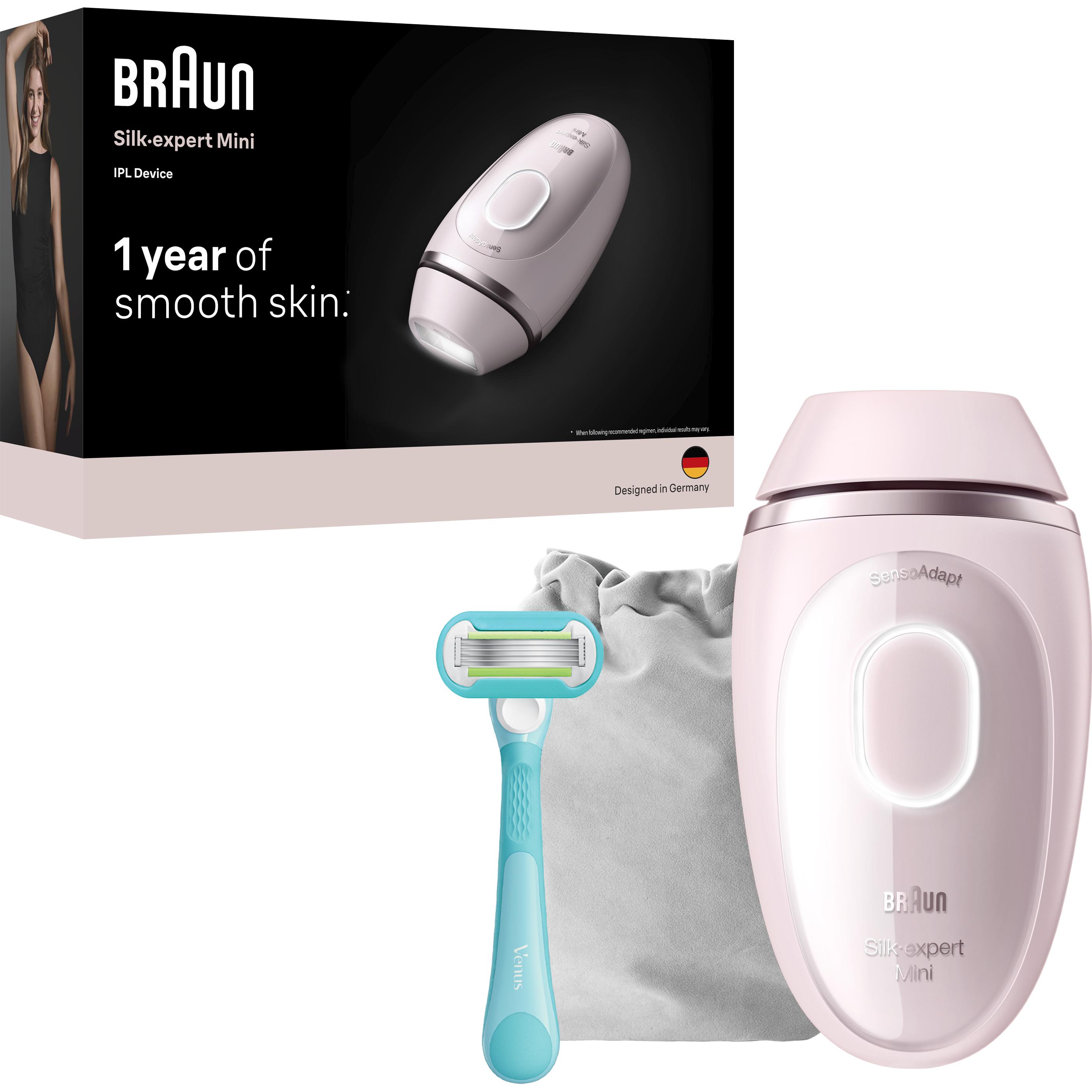 Braun, Dispositivo IPL, Depilator IPL Hair Removal PL1111 Pink PL1111PINK (8700216937375)