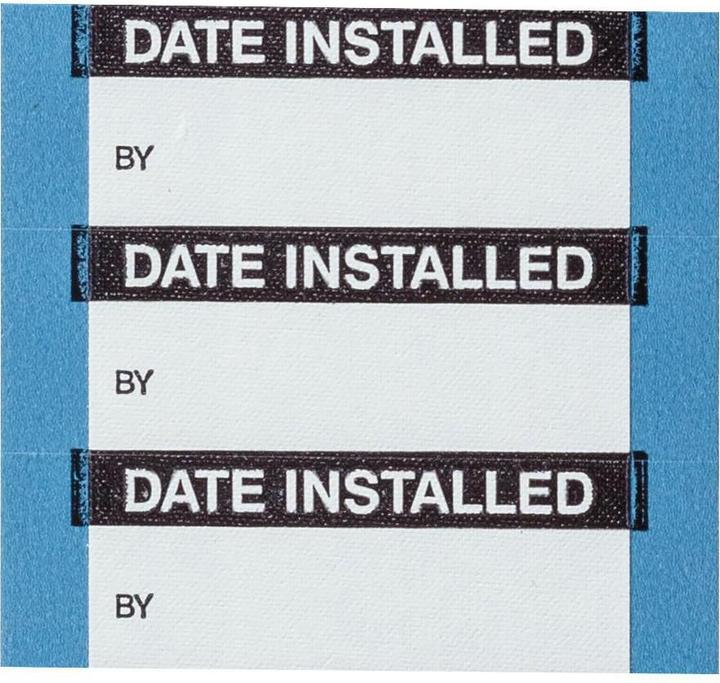 Produktbild Brady WO-17-PK, B-500, BESCHRIFTBARE Etiketten, Vinyl, Matt, Schwarz auf weiss, 38.00 x 15.88 mm, B (3.81 cm)