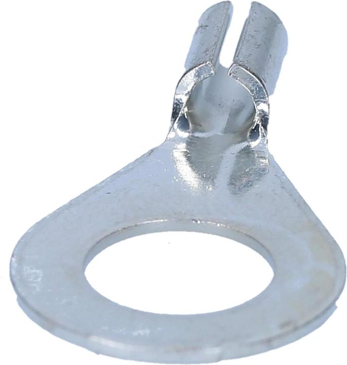 Actual product image Kalitec 10 soldering cable lugs ring shape 4-6 mm² M5 brass tin-plated DIN 64211