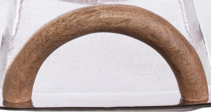 Produktbild Brandsseller Serviertablett mit Holzgriffen, 40 x 20 cm