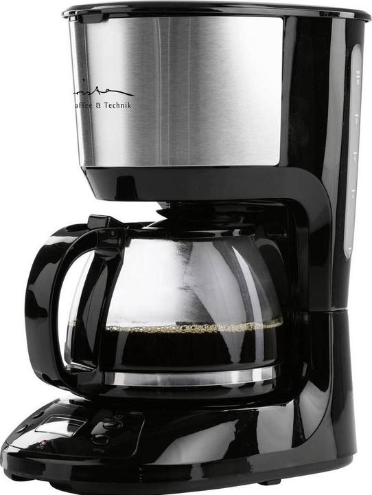 Maxxmee Barista Kaffeemaschine Schwarz, Silber Fassungsvermögen Tassen=10 Glask