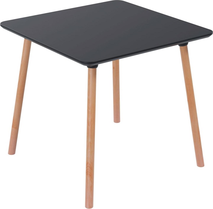 Produktbild Paperflow PALOMBA Bistrotisch Holz schwarz 80,0 x 80,0 x 75,0 cm (80 x 80 x 75 cm)