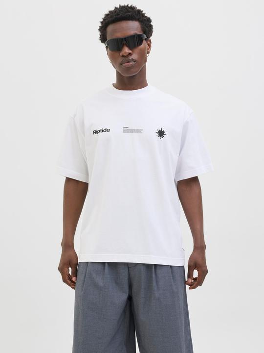 Image du produit Jack & Jones Gedruckt Rundhalsausschnitt T-shirt T-shirt (XL)