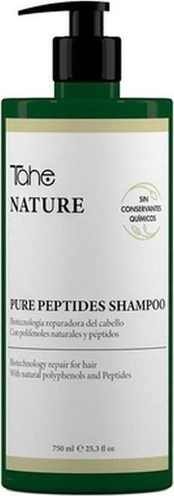 Actual product image Tahe Nature Pure Peptides Sulfate-Free Shampoo with Biotechnology for Hair Repair 750ml (750 ml)