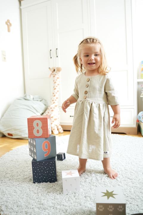 Actual product image small foot Arctic" stacking cube