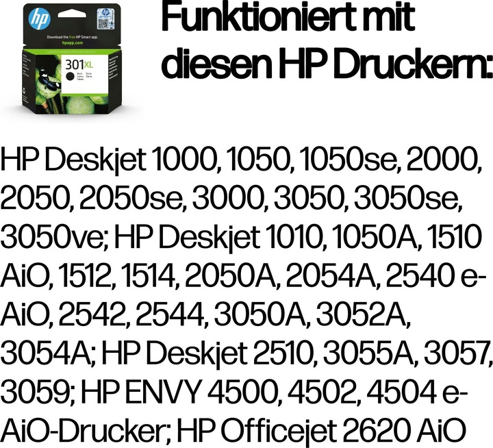 Produktbild HP 301xl (BK)