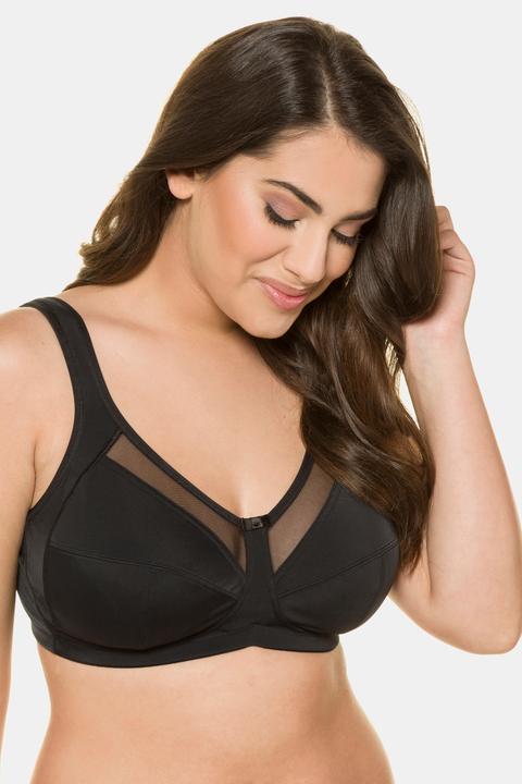 Actual product image Ulla Popken Illusion Mesh Support Bra (Single pack, 110 D)