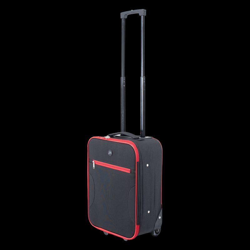 Mares, Agenda, Martes Walizka kabinowa miękka Romania S czarno-czerwona (M000271768)