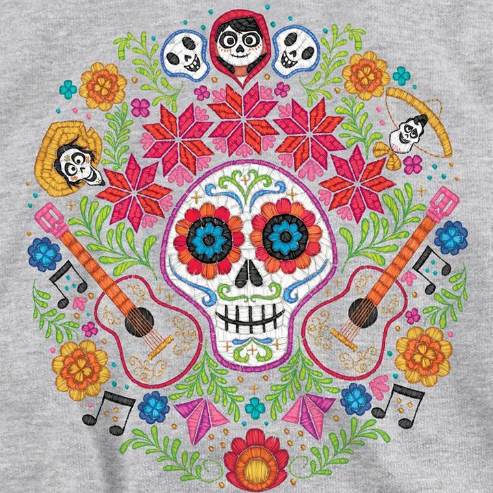 Produktbild La Maison du Coco Day Of The Dead Patch Kapuzenpullover (128)