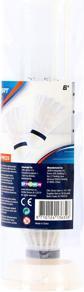 Actual product image Shuttlecocks White 6 pieces